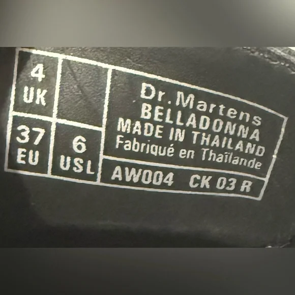 Dr. Martens belladonna Shiny Black Oxfords - Picture 10 of 10